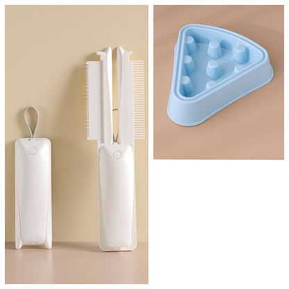 Pawpino™ 3-in-1 Profi Fellbürste | Für Hunde & Katzen