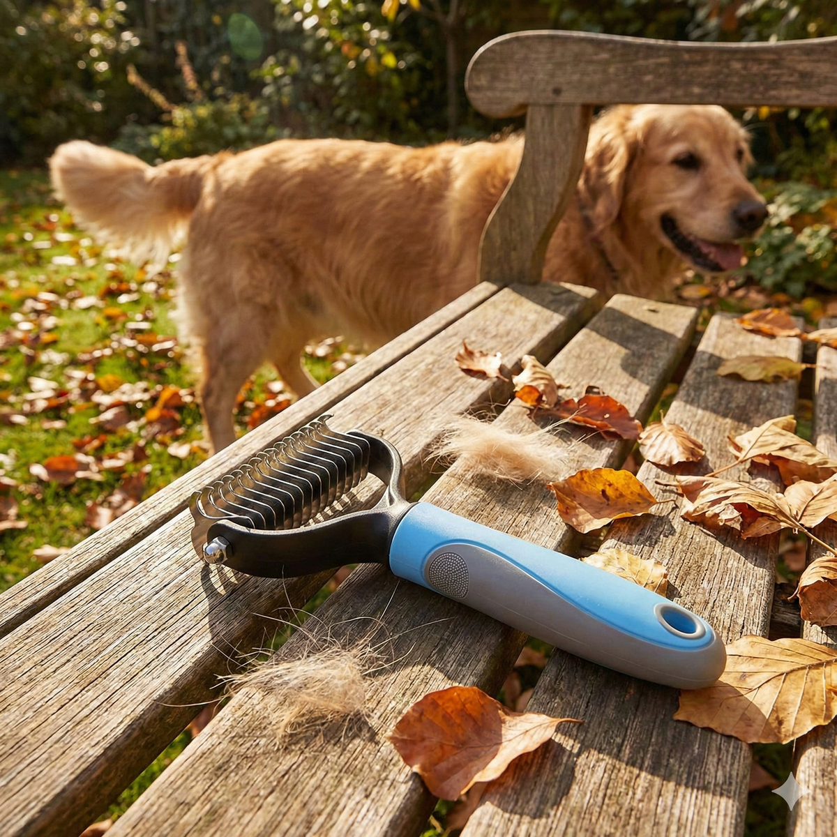 Pawpino 2-in-1 Unterwollbürste & Entfilzer für Hunde und Katzen